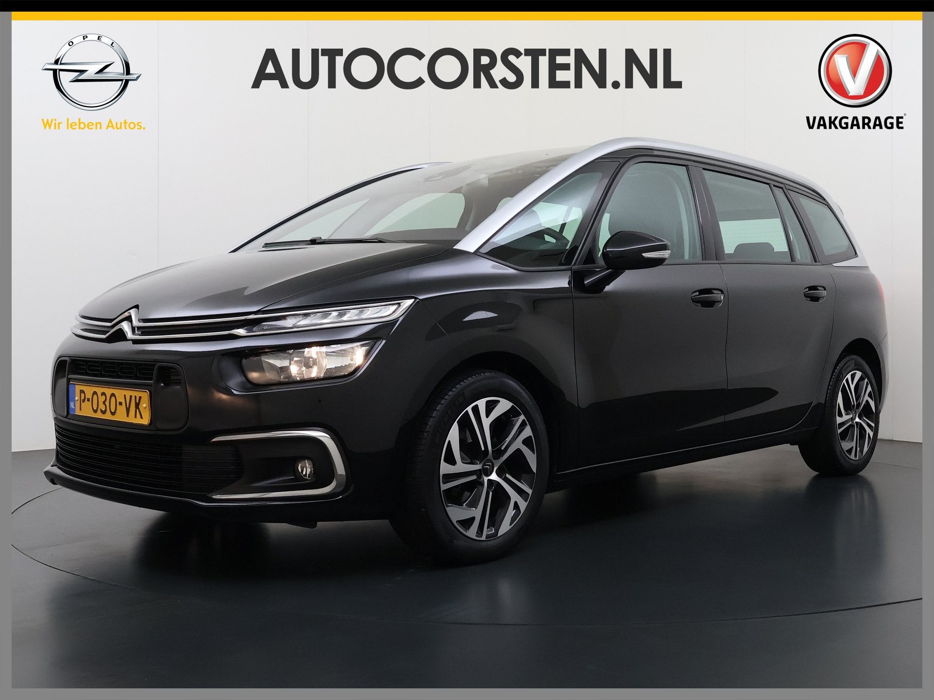 Citroën Grand C4 Spacetourer 131PK 7-Persoons Trekhaak Pano, Auto's, Voorwielaandrijving, Dealer onderhouden, Stof, Gebruikt