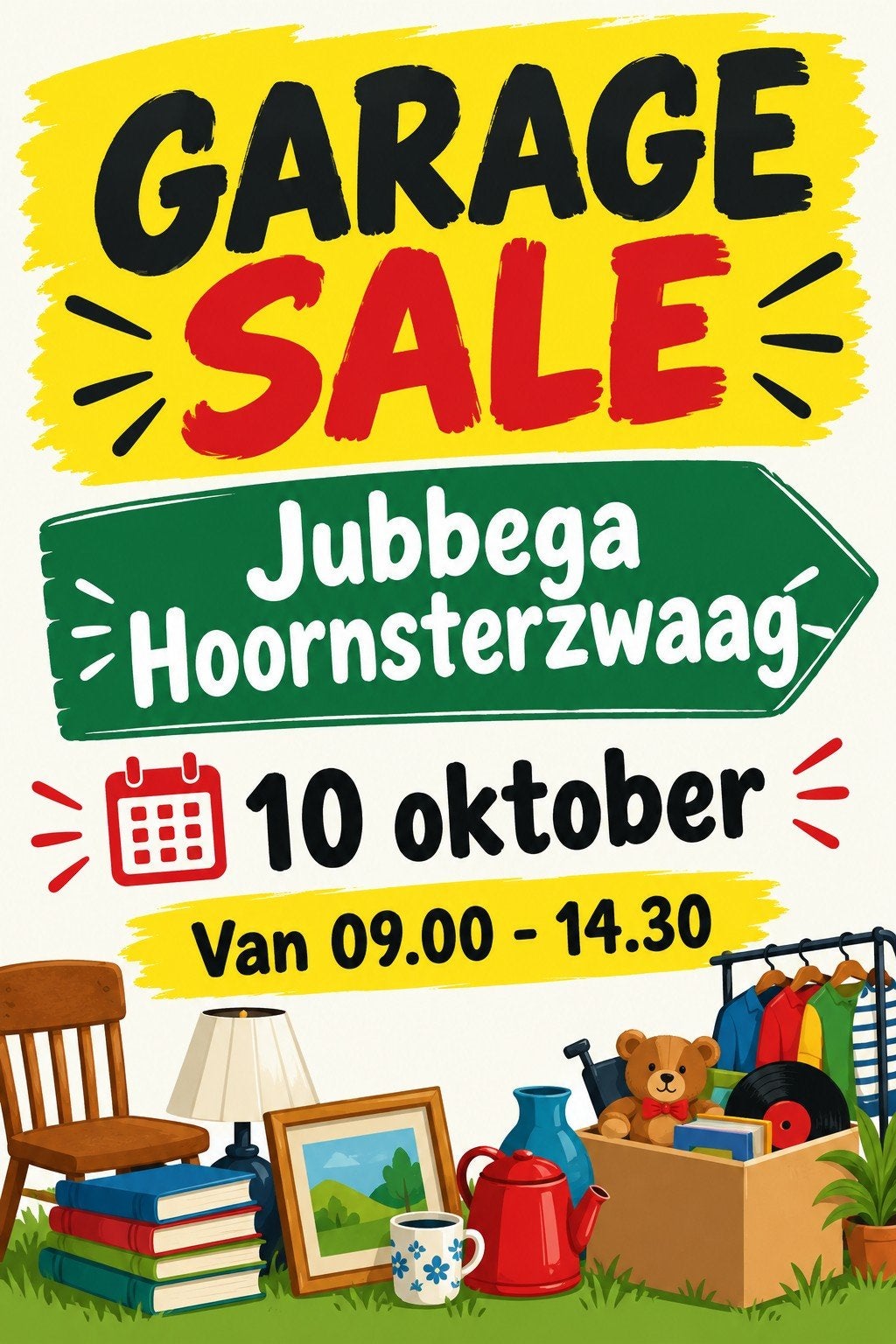 Garagesale Jubbega-Hoornsterzwaag, Ophalen of Verzenden