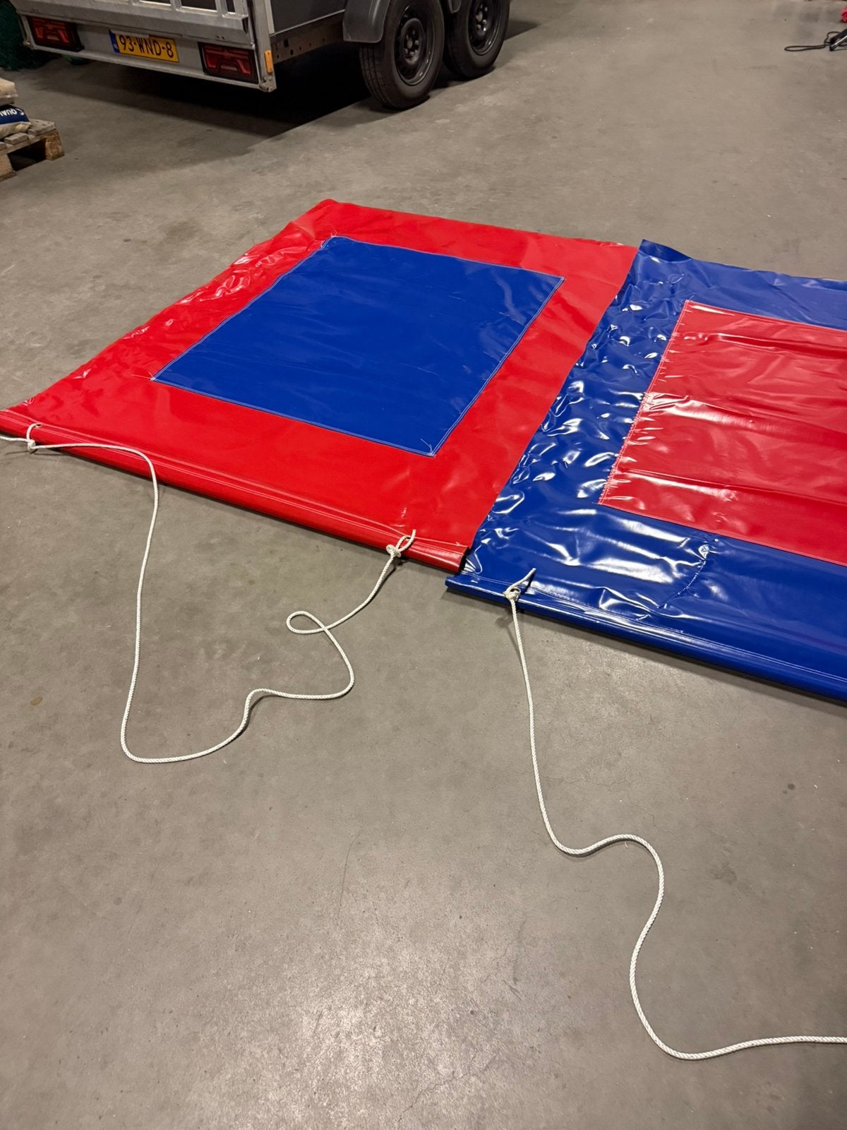 Zeskamp spel springtapijt nieuw nooit gebruikt springkussen, Ophalen, Nieuw, Overige