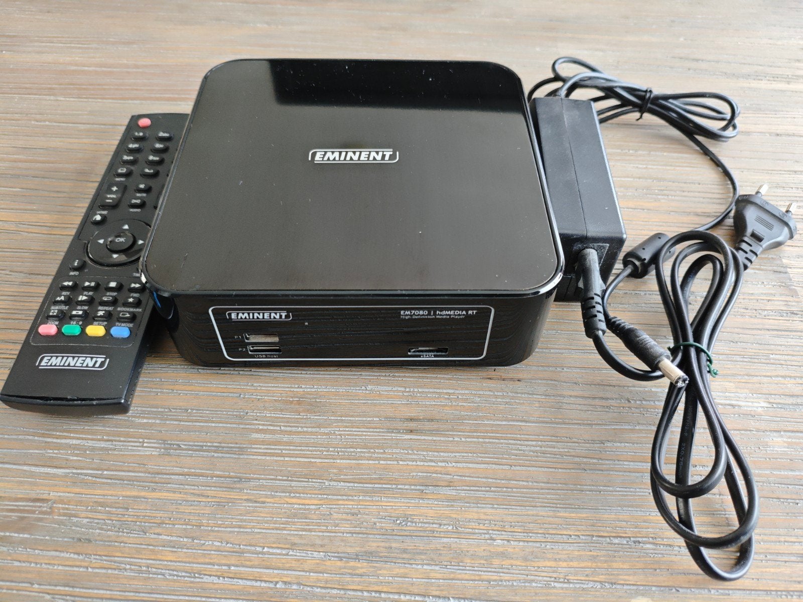 Eminent EM7080 hdMEDIA RT High-Definition Media Player 1TB, Ophalen of Verzenden, Gebruikt, HDMI, 500 tot 1500 GB