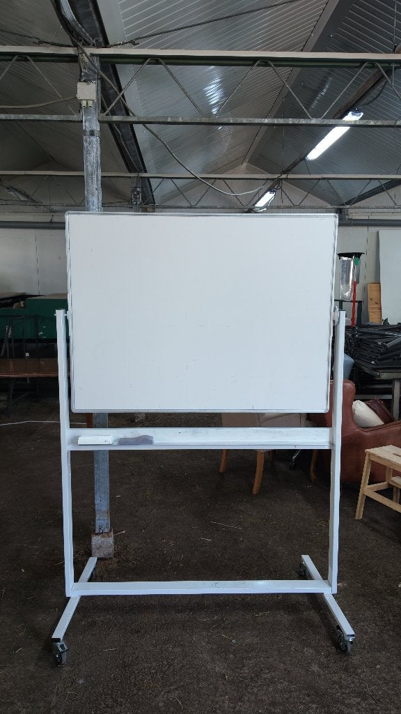 Smit Visual verrijdbaar whiteboard 120x180 cm kantelbaar, Diversen, Schoolborden, Ophalen, Gebruikt, Smit Visual, Smit Visual