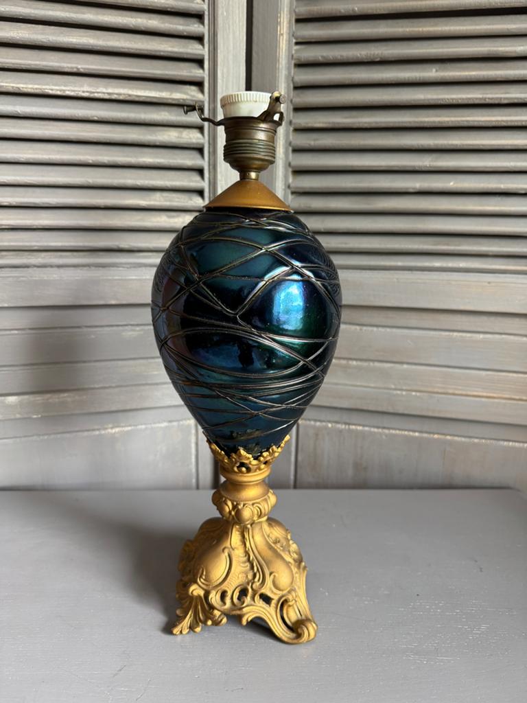 Art nouveau Pallme König lamp of deco vaas +/- 1900, Ophalen of Verzenden