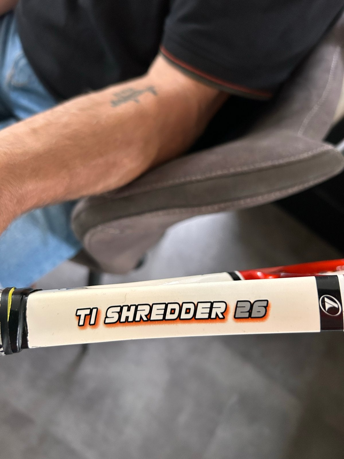 Leuke tennisracket Ti Shredder 26 - Weinig gebruikt, Sport en Fitness, Ophalen, Gebruikt, Racket, Overige merken