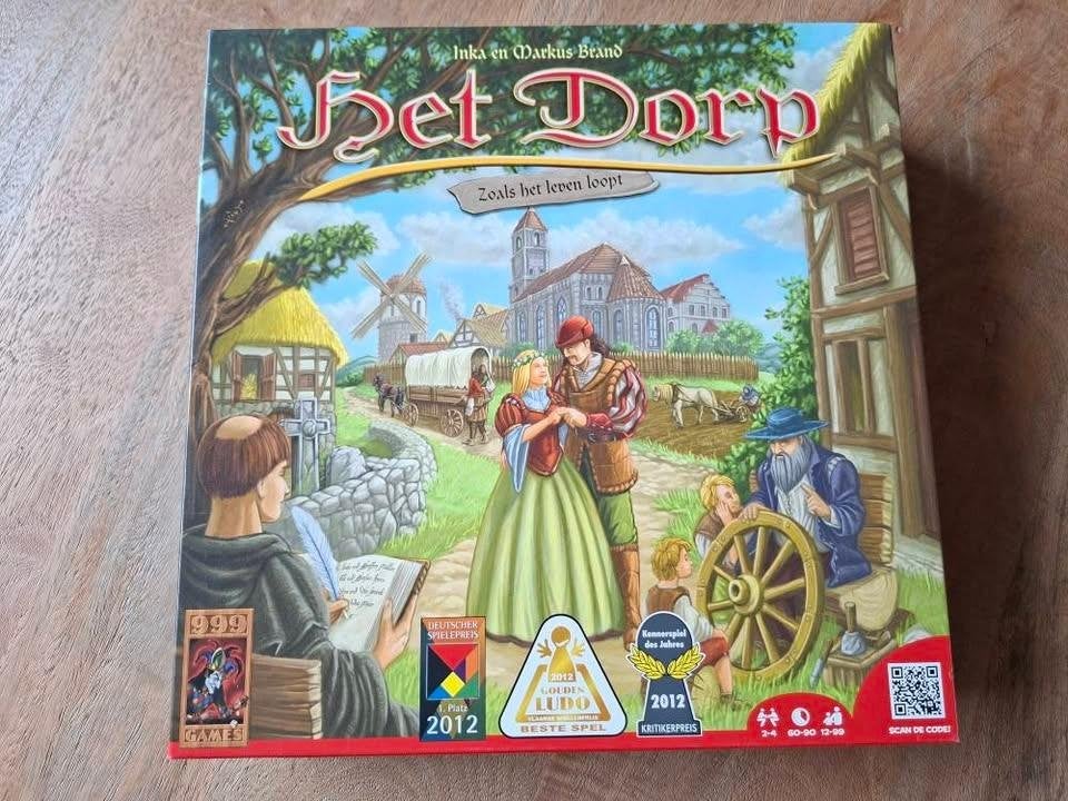 Bordspel Het Dorp, Een of twee spelers, Ophalen of Verzenden, Zo goed als nieuw, 999 Games