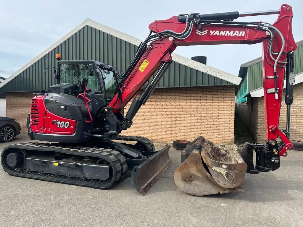 Yanmar SV100-2A-2PB (bj 2022), Graafmachine