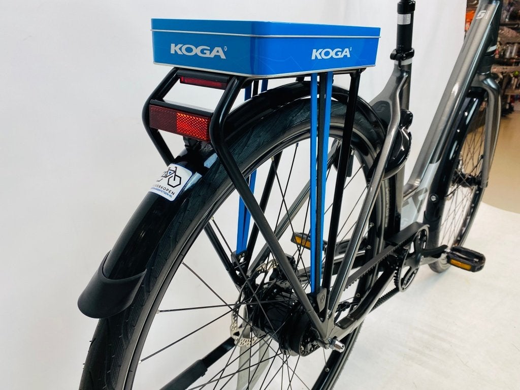 KOGA F3 6 0 damesfiets L-57cm – Antraciet – ALFINE – riem, Overige merken, Versnellingen, Zo goed als nieuw, Schijfrem