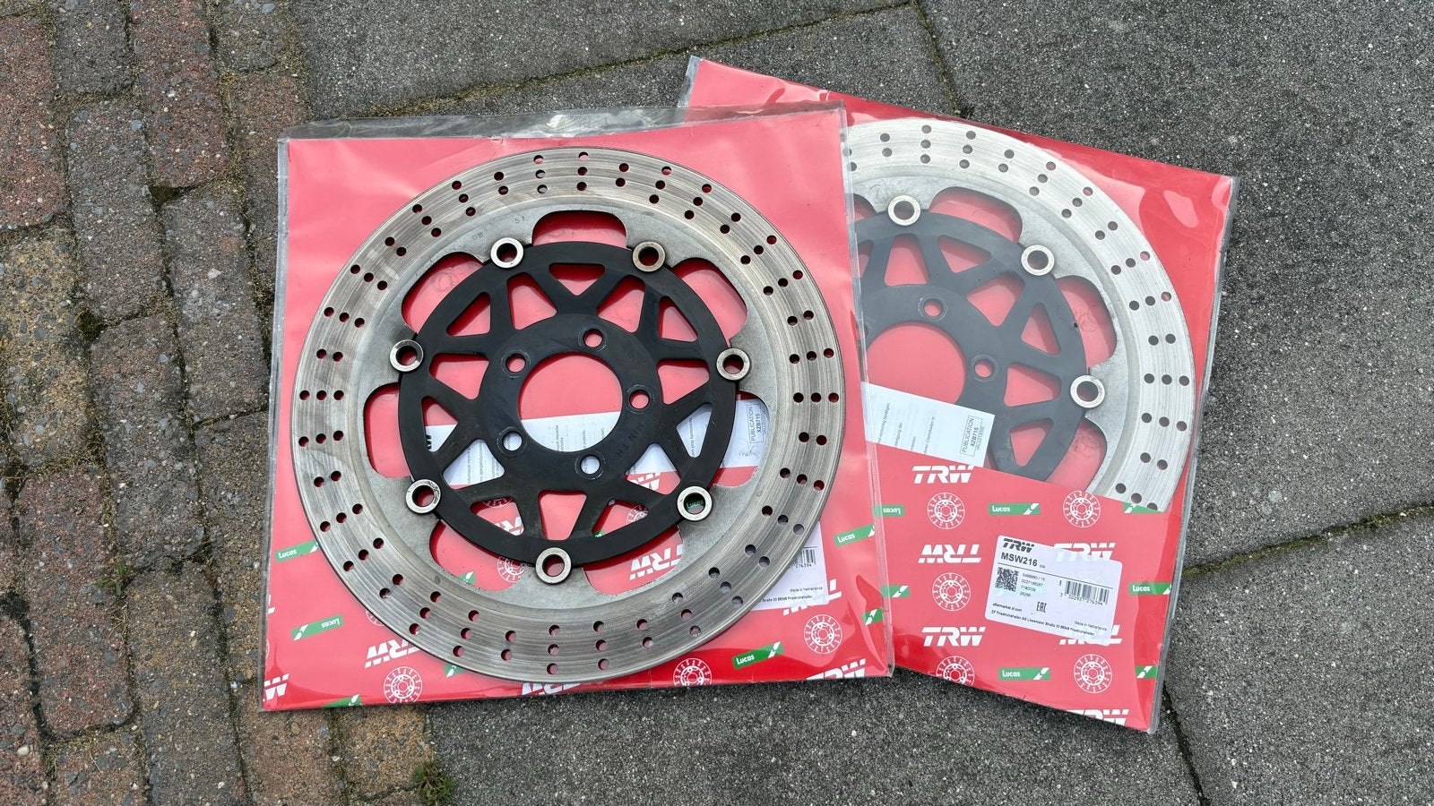 Kawasaki Remschijven, Motoren, Ophalen of Verzenden, Gebruikt