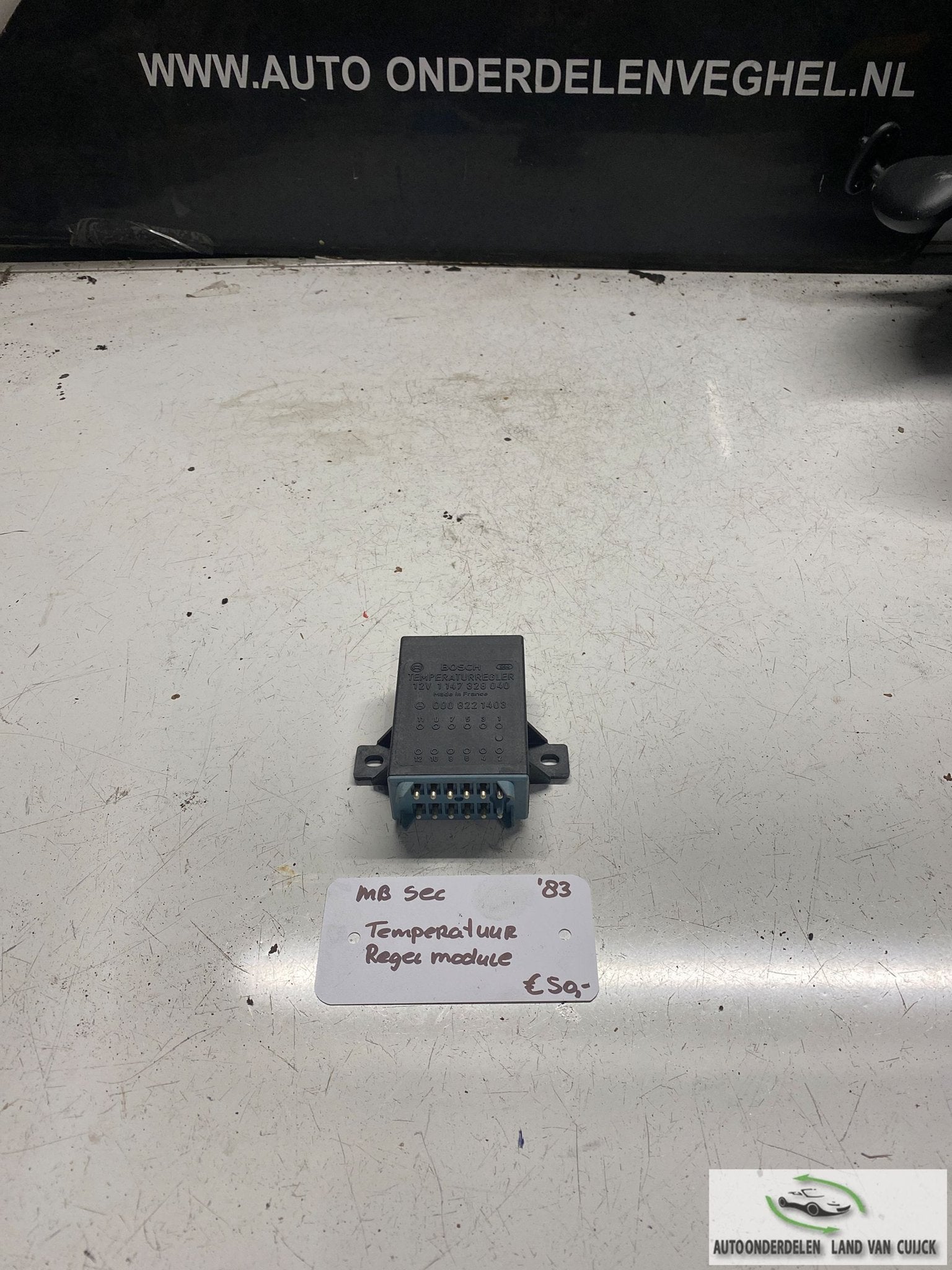 Mercedes W126 SEC 1983 Temperatuur Module 000 822 1403, Gebruikt, -, -, Ophalen of Verzenden