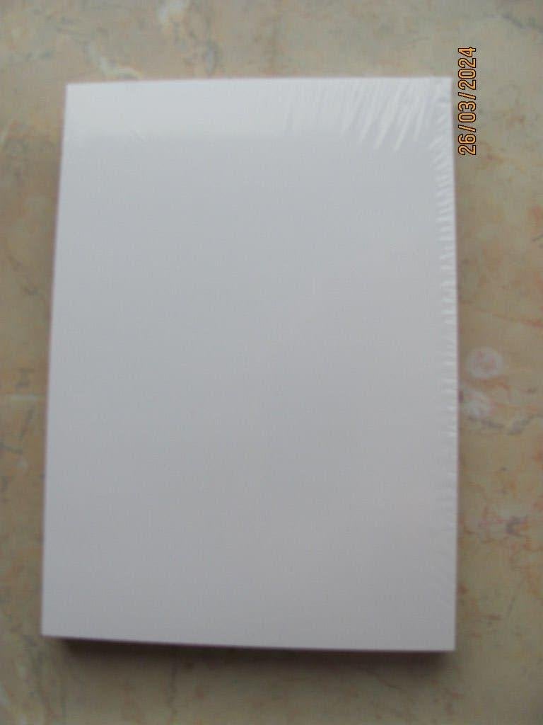 NIEUW vol PAK stevig PAPIER wit 250 grams A5 21x15 kaart, Overige thema's, Nieuw, Ophalen of Verzenden, Educatief