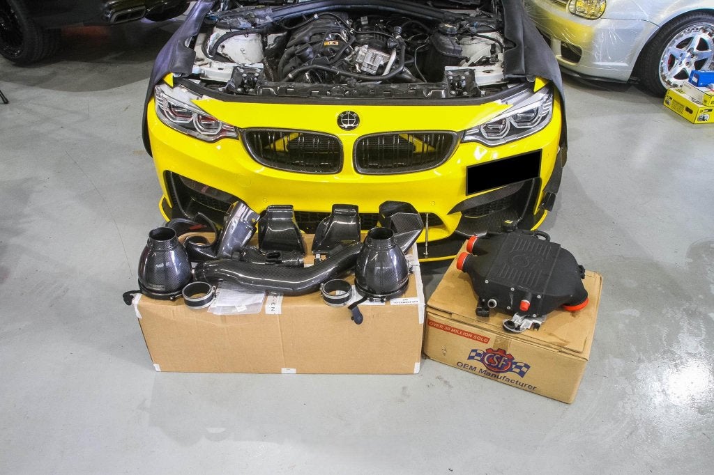 Eventuri Carbon intake luchtfilter - BMW M3 M4 F80 F82 F83