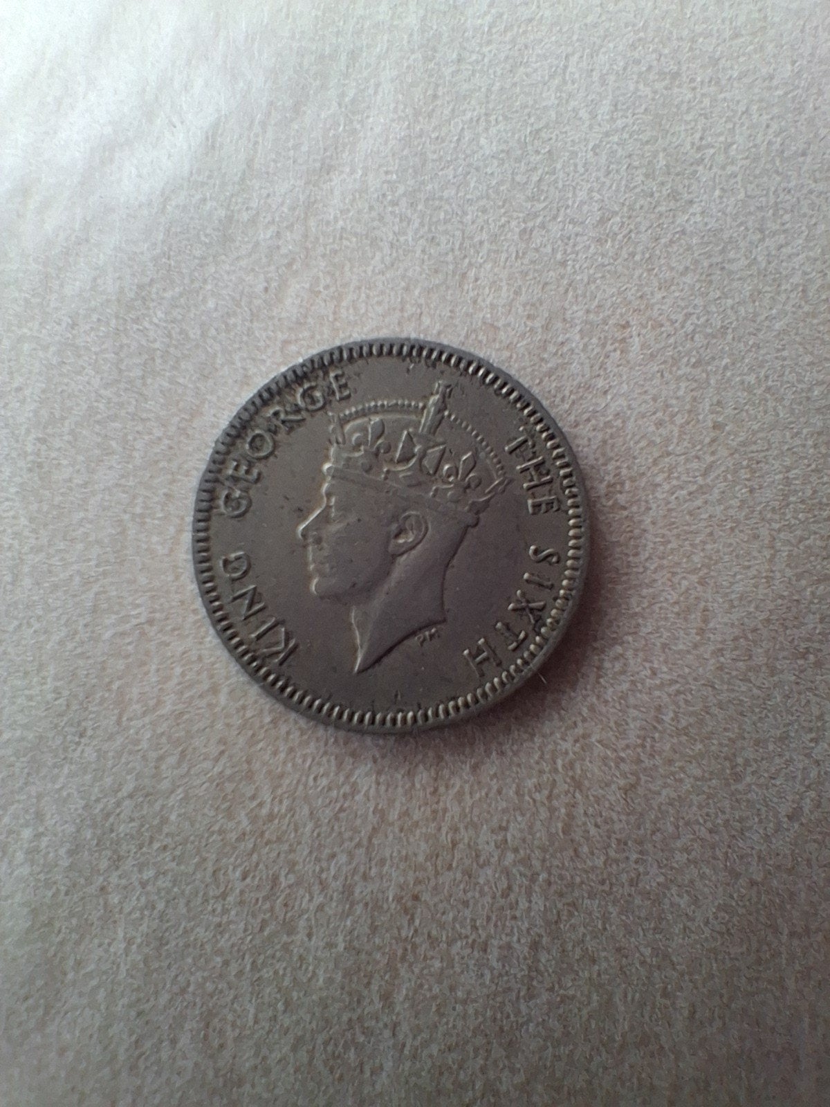 5 Cents munt Malaya 1950 Koning George VI, Ophalen of Verzenden, Zuidoost-Azië, Losse munt