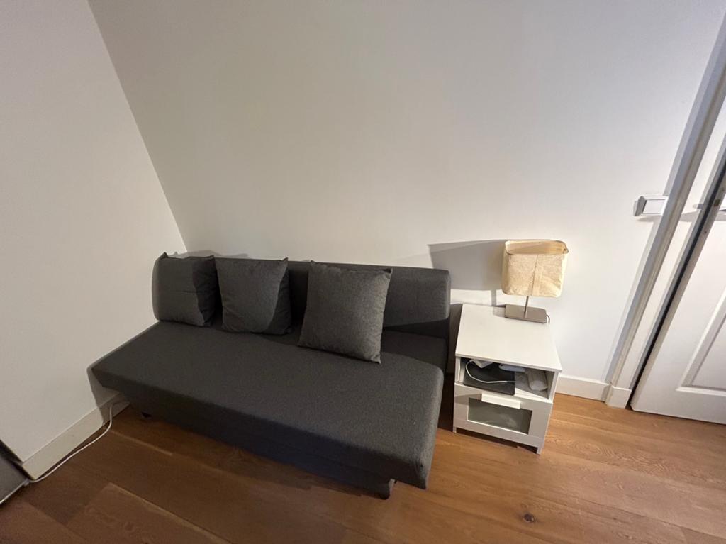 IKEA slaapbank / logeerbed + gratis extra’s (De Pijp A'dam), Huis en Inrichting, Slaapkamer | Slaapbanken, Ophalen, Tweepersoons