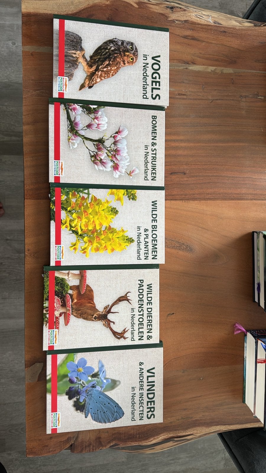 Natuurboeken set: Vogels, Bomen, Bloemen, Dieren, Vlinders, Boeken, Ophalen of Verzenden, Zo goed als nieuw, Natuur algemeen