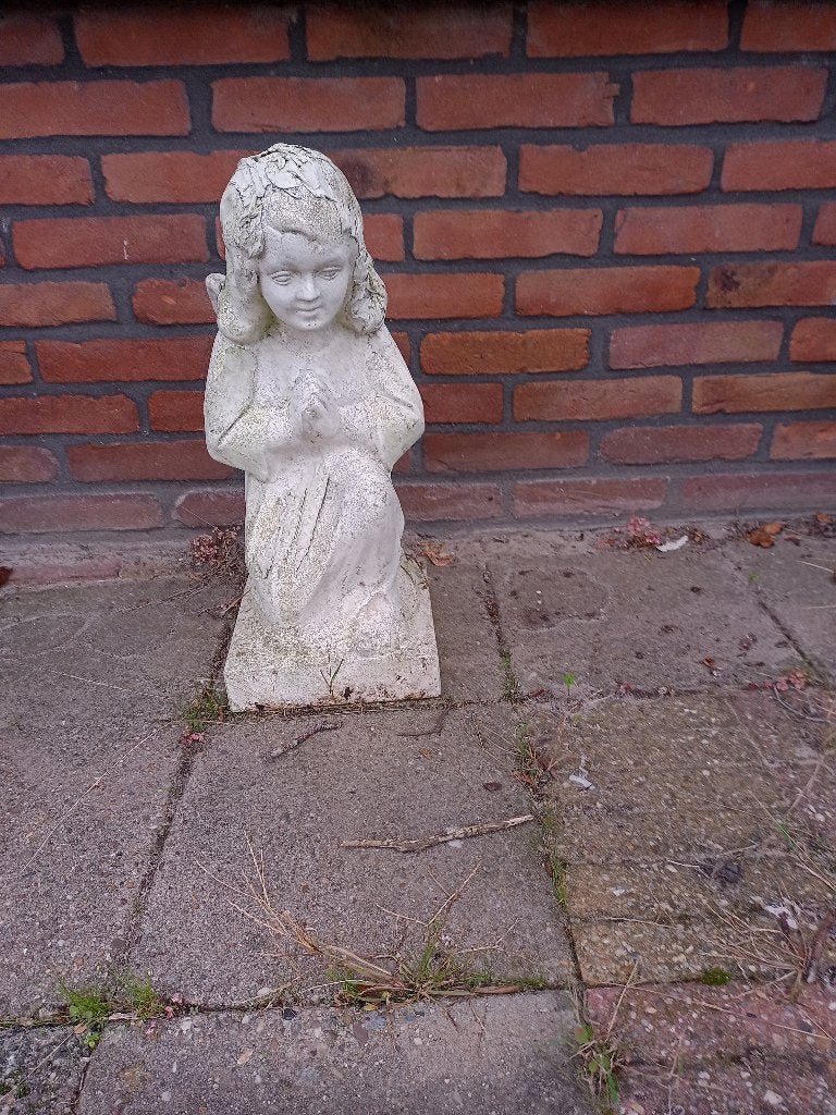 Engel van beton, Tuin en Terras, Ophalen, Gebruikt