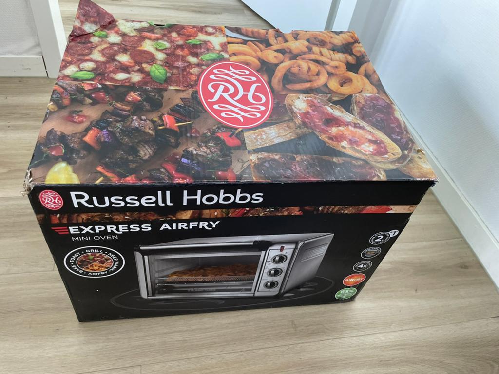 Russell Hobbs Mini Air Fryer Oven 5 in 1 - great condition, Ophalen of Verzenden, Minder dan 45 cm