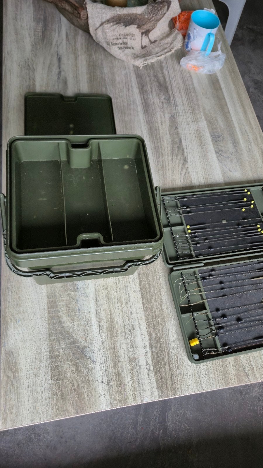 RidgeMonkey Rig Box gevuld + voeremmer, Ophalen of Verzenden, Overige typen