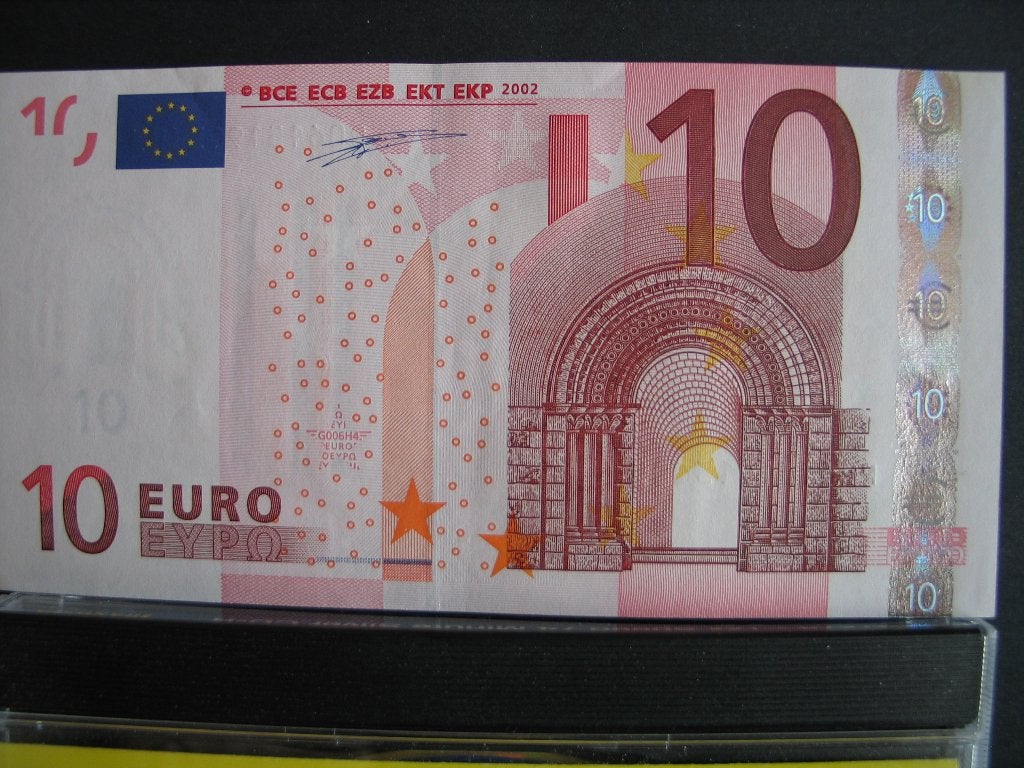 10 euro biljet Nederland P Duisenberg, Ophalen of Verzenden, Overige landen, 10 euro, Los biljet
