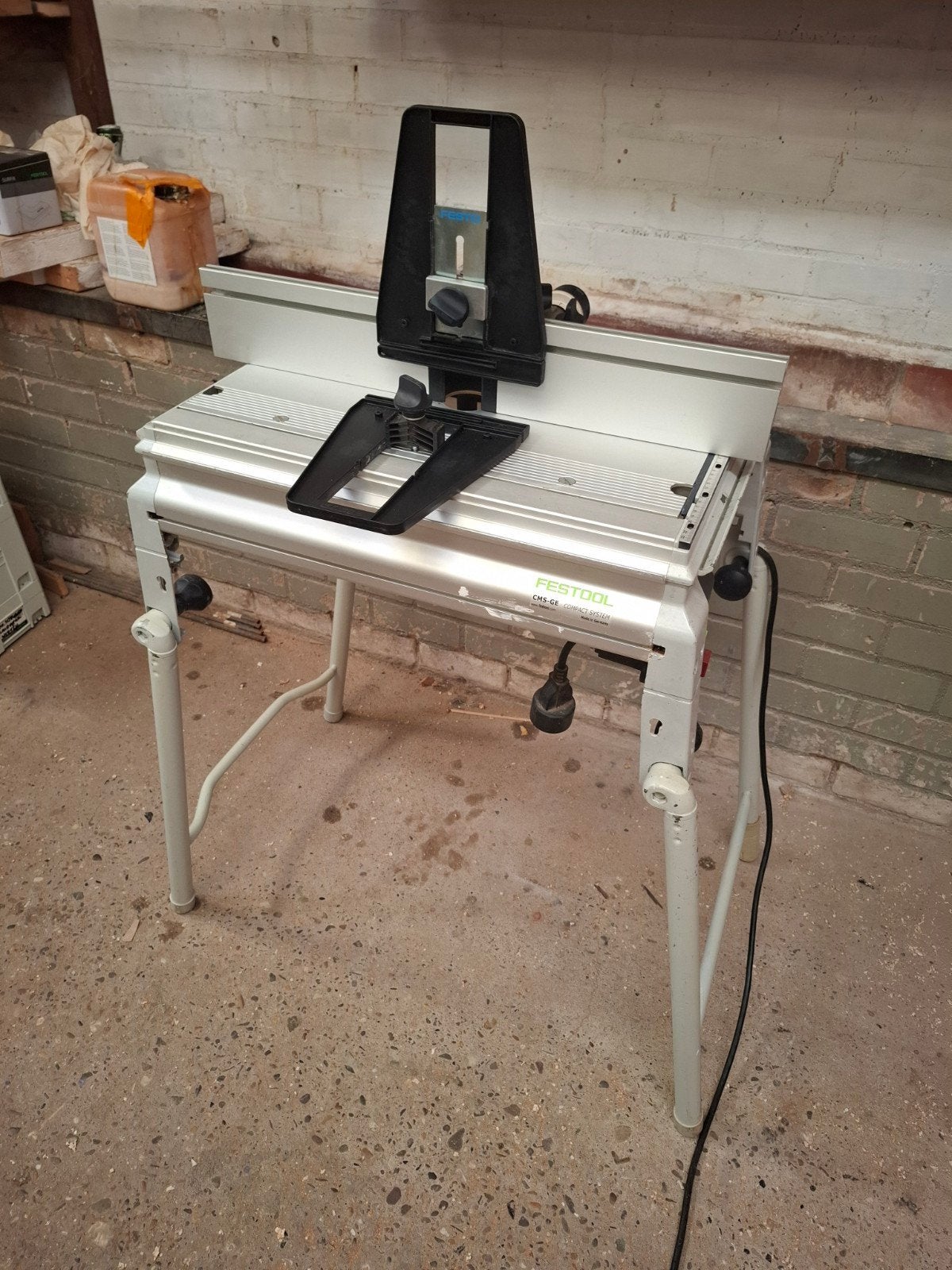 festool cms-ge met verschillende modules, Ophalen