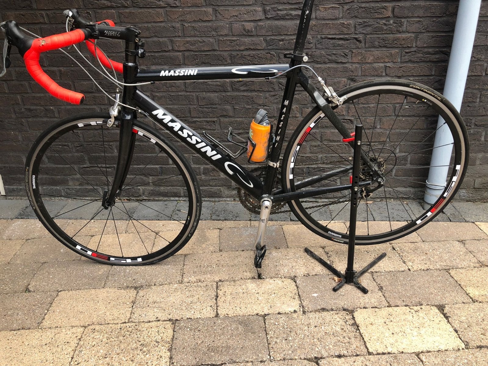 Massini racefiets met Shimano Ultegra, Fietsen en Brommers, 28 inch, Gebruikt, Aluminium, Meer dan 20 versnellingen
