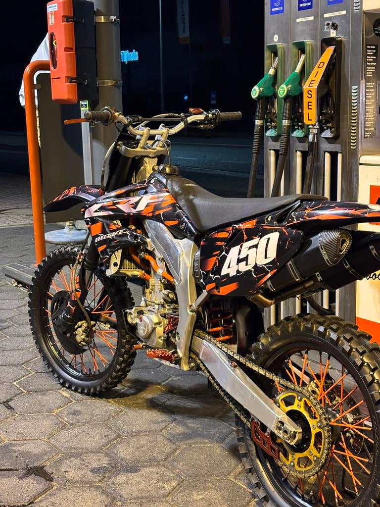 Honda CRF450R 2004, 6 versnellingen, Honda, Zo goed als nieuw, Ophalen