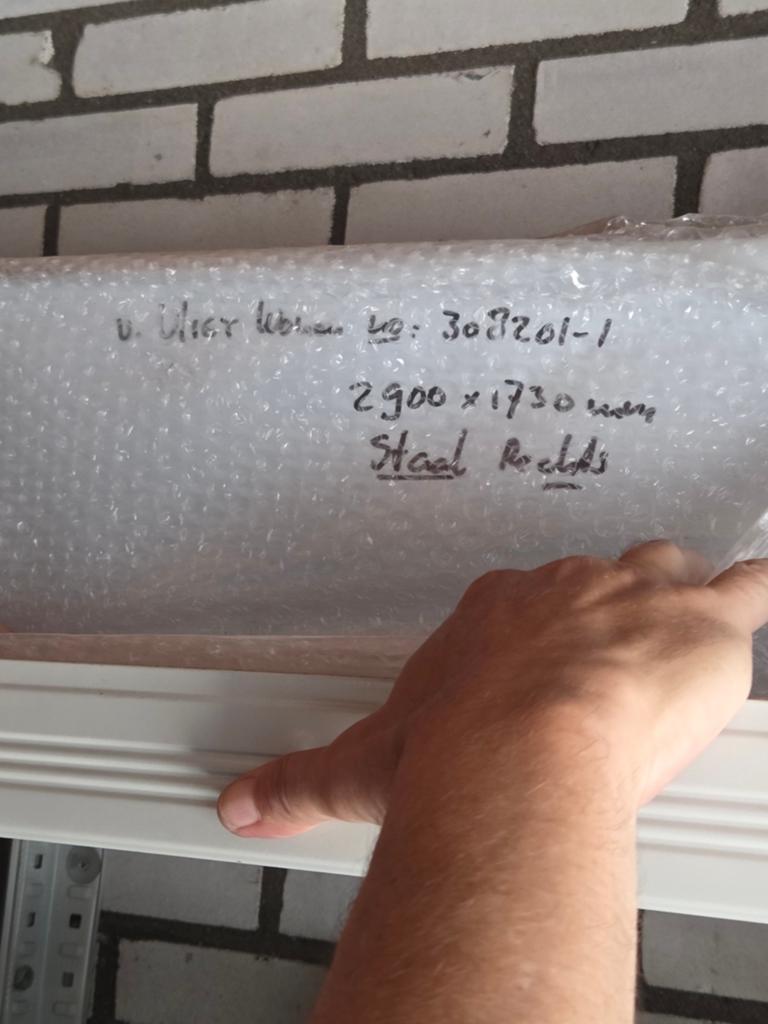 Rolluik 290 x 173 cm, Doe-het-zelf en Verbouw, Rolluiken, Ophalen, Nieuw, 200 cm of meer, 150 tot 200 cm