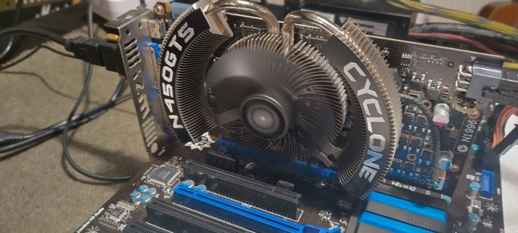MSI N450GTS Cyclone – Iconische videokaart, Ophalen of Verzenden, MSI nVidia