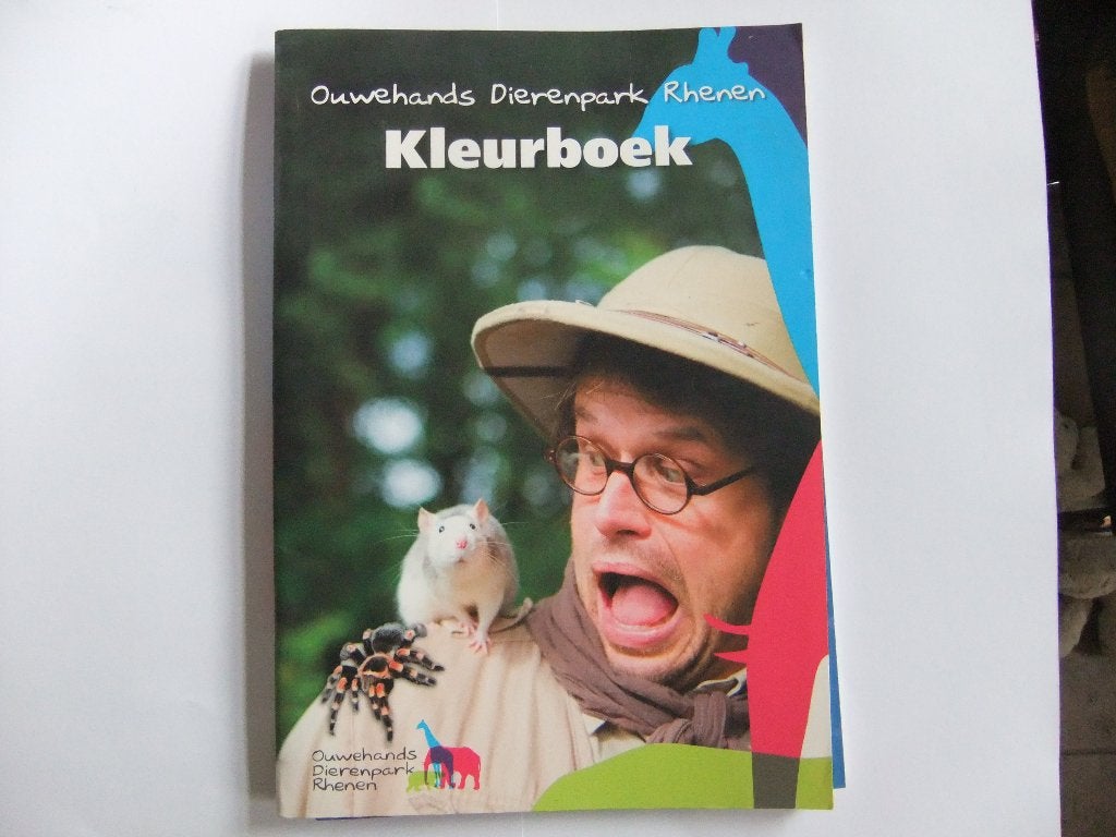 Ouwehands Dierenpark Rhenen Kleurboek, Verzenden, Nieuw, Boek of Gids