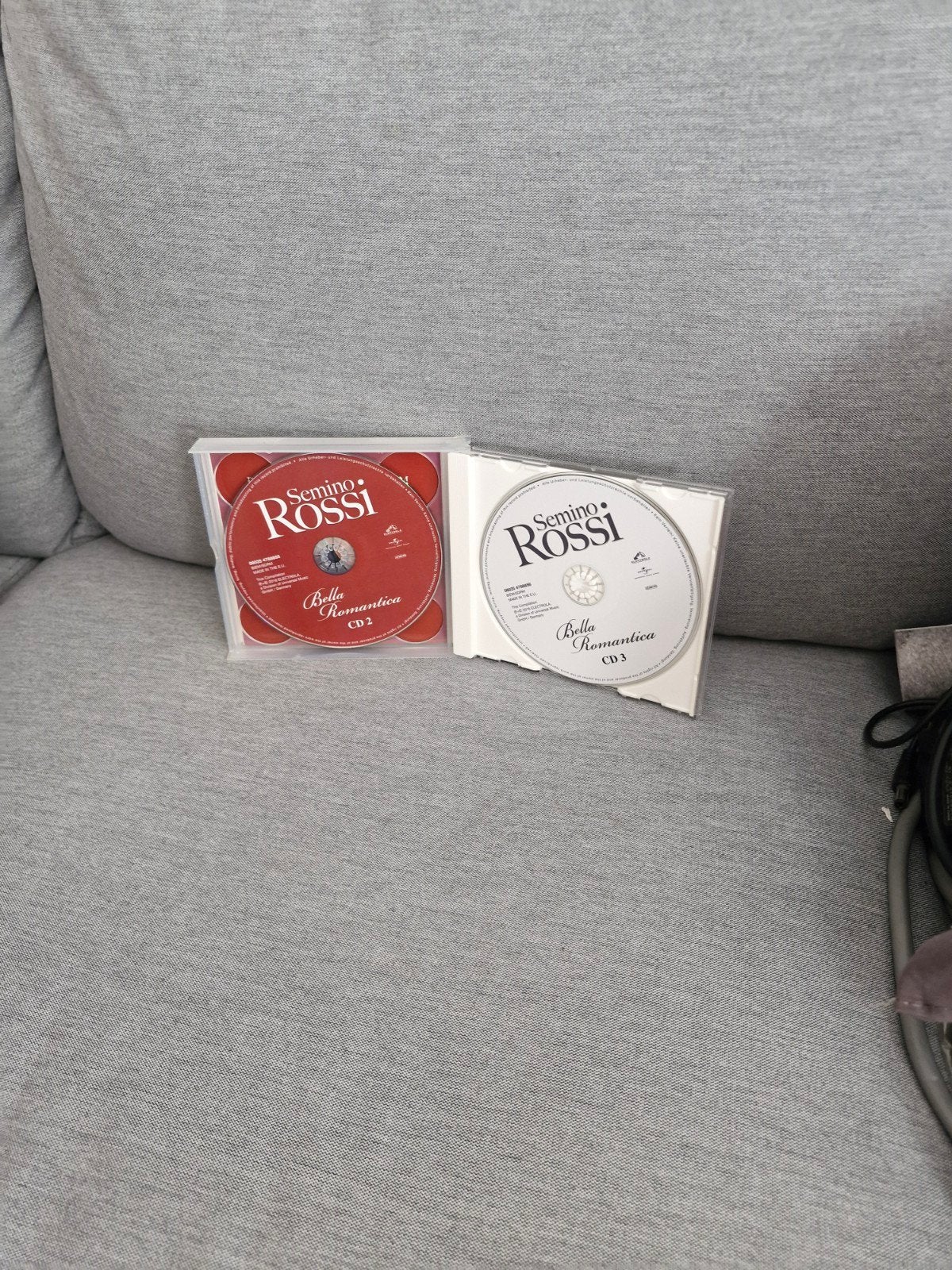 Semino Rossi - Bella Romantica CD (3x14 nummers), Ophalen of Verzenden, Zo goed als nieuw, Boxset