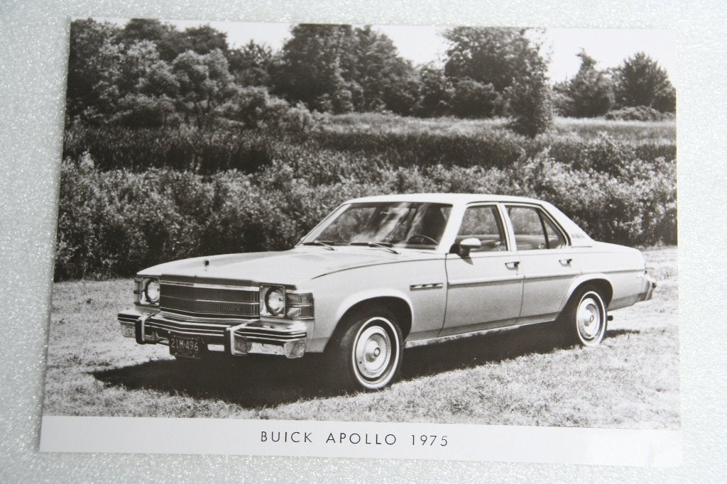 Persfoto Buick Apollo (1975) (2), Ophalen of Verzenden, Nieuw, Overige merken