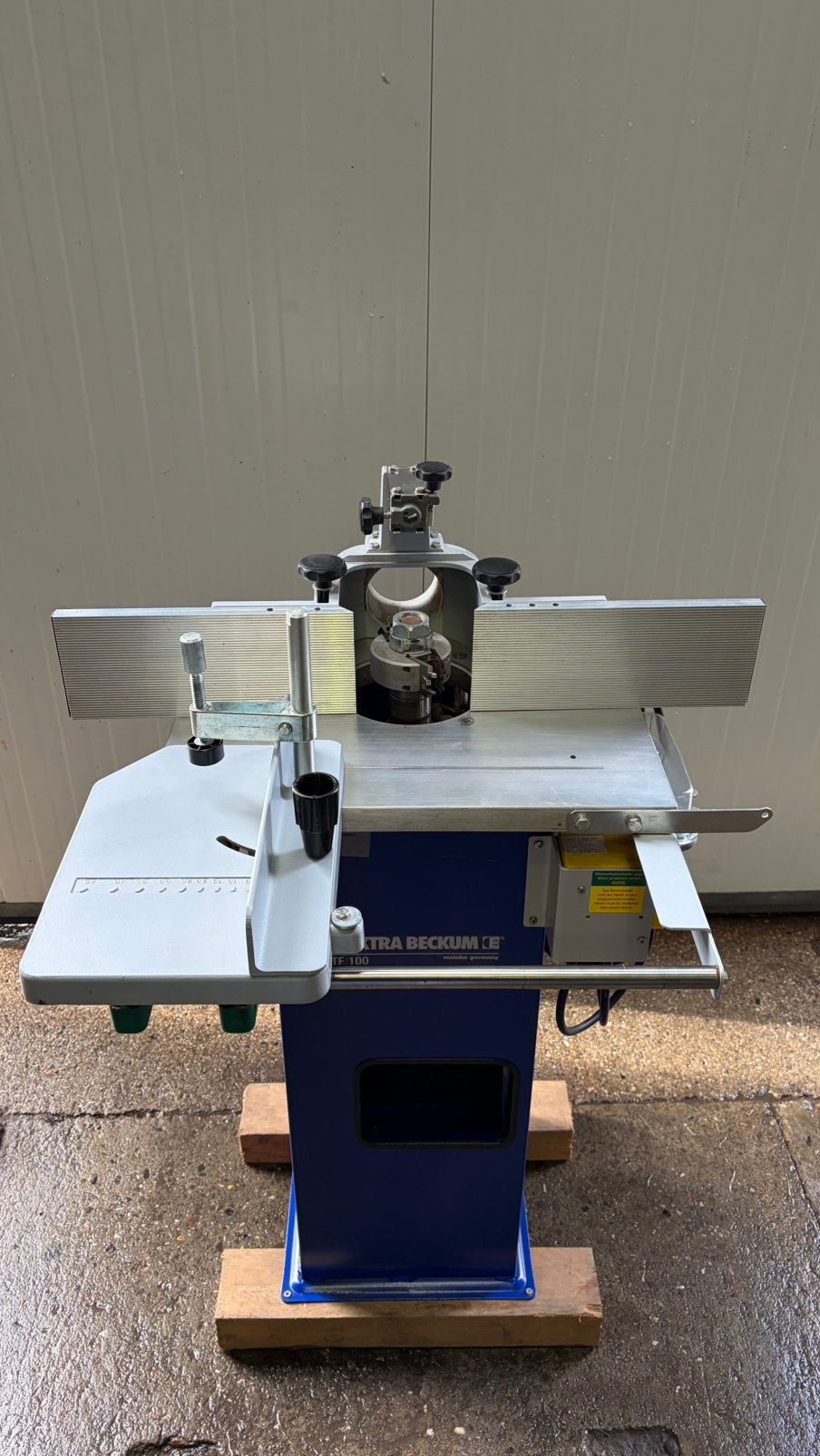 Elektra Beckum TF 100 M Tafelfreesmachine 2,8 kW 400V, Ophalen of Verzenden, Zo goed als nieuw, Elektrisch, Overige soorten