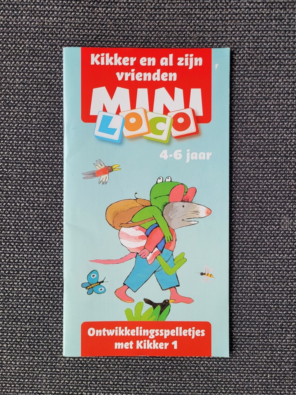 Mini Loco boekje | Kikker en al zijn vrienden | 4-6 jaar |, Ophalen of Verzenden, Zo goed als nieuw, Taal en Lezen