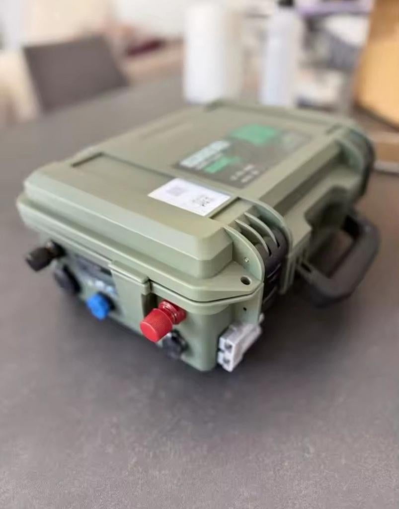 Nieuwe LiFePO4 accubox BMS 140Ah, Ophalen of Verzenden, Nieuw