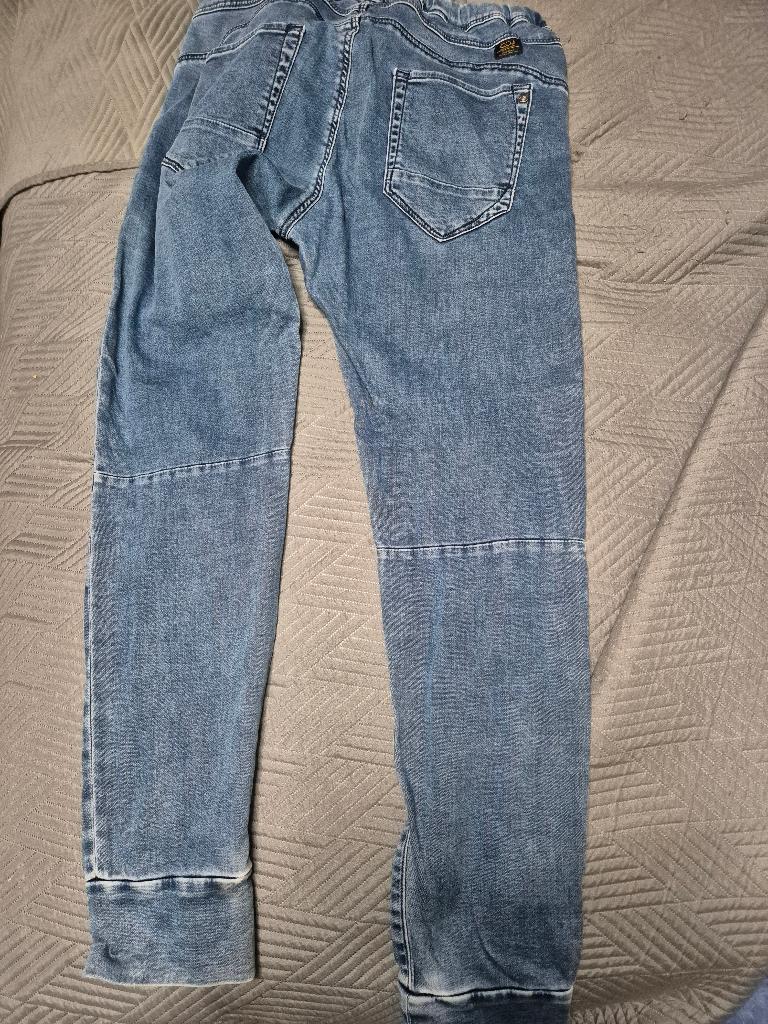 Broek, Verzenden, Zo goed als nieuw, Blauw, Lang