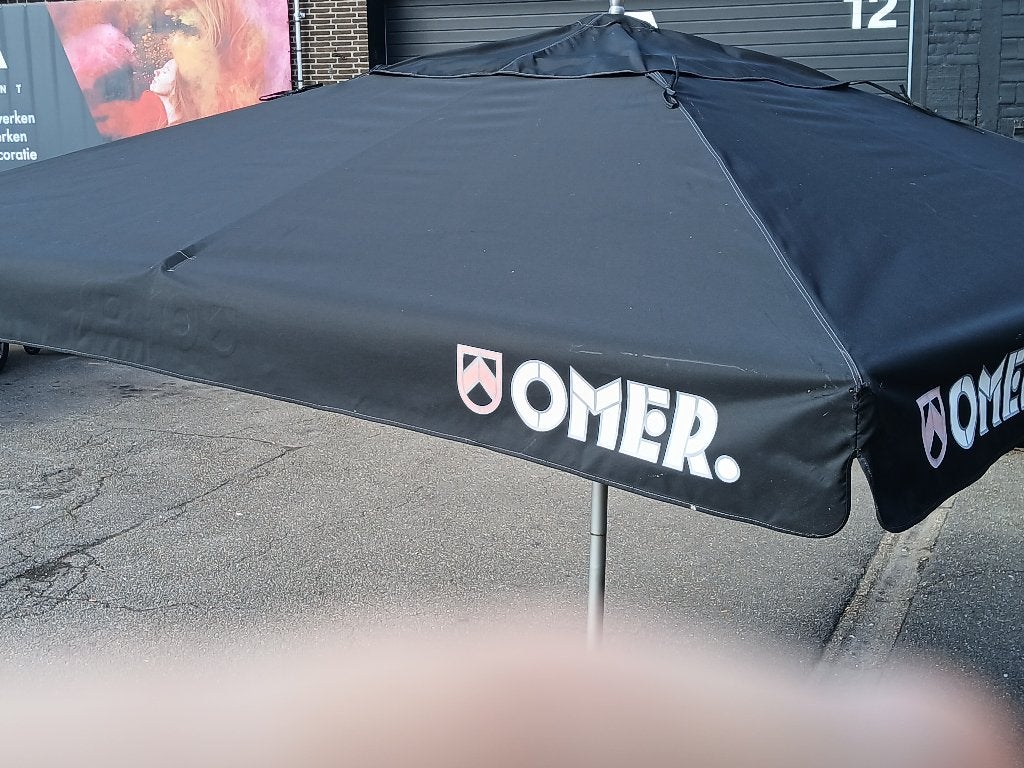 Horeca parasol 3.5m, Ophalen, Meer dan 4 meter, Parasolvoet