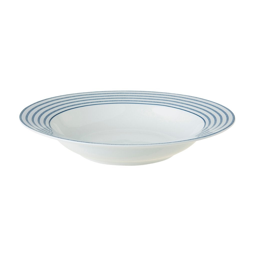 Diepe borden Candy Stripe Laura Ashley servies, Overige merken, Nieuw, Ophalen of Verzenden, Bord(en)