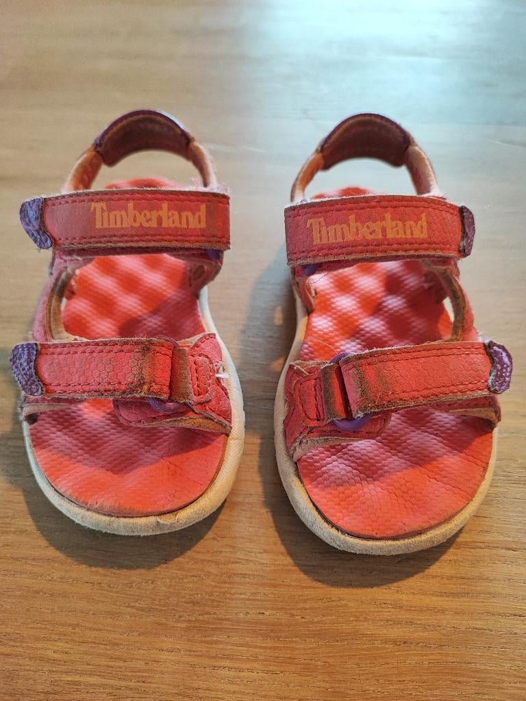 roze sandalen van Timberland, maat 23, Kinderen en Baby's, Gebruikt, Timberland, Meisje, Overige typen