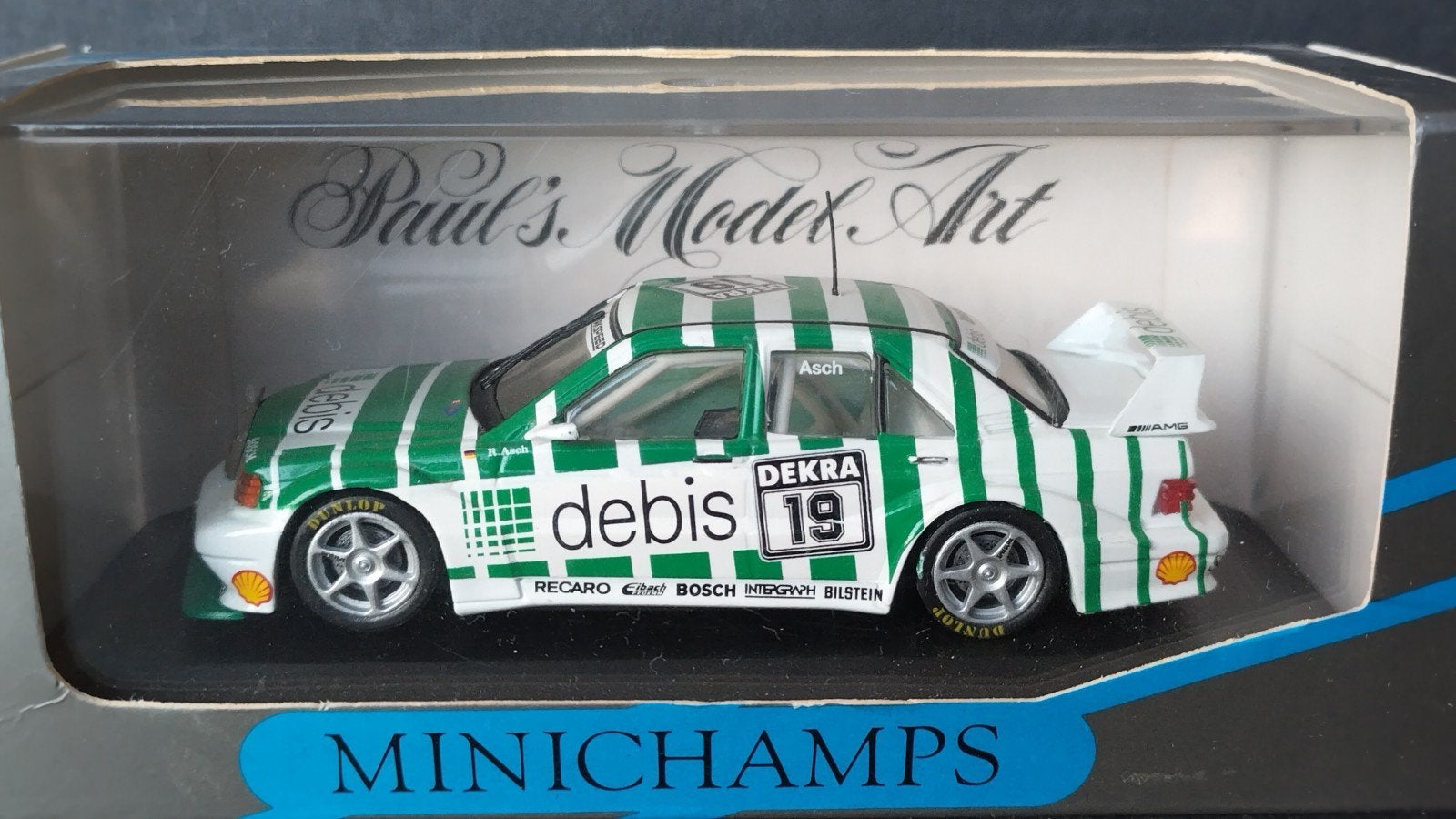 Mercedes Benz 190 Evo 2 Snobeck Asch 1:43 Minichamps Pol, Auto, Verzenden, ., Nieuw