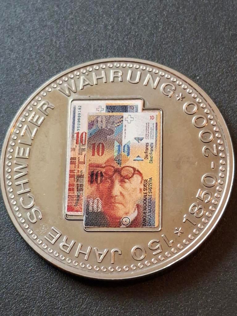 Swicerland medaille, Ophalen of Verzenden, Overige materialen