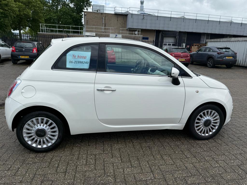 Fiat 500 0.9 Twinair 2011 Wit, Voorwielaandrijving, 31 €/maand, 24 km/l, Handgeschakeld