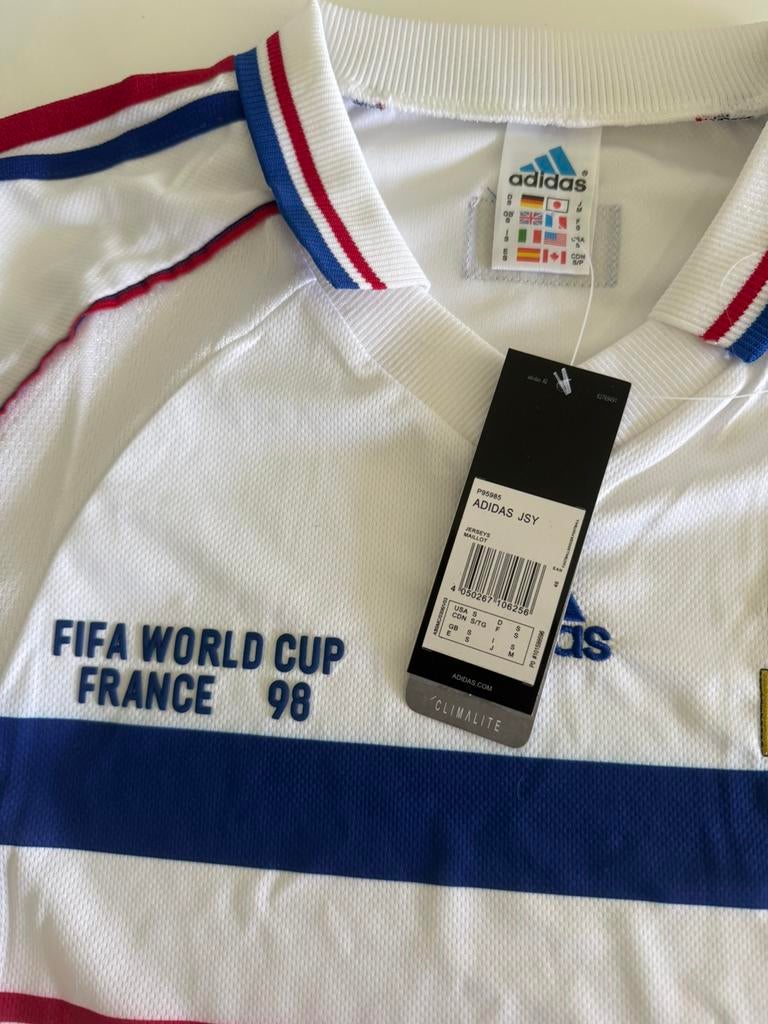 klassiek voetbalshirt world cup 1998 nieuw, Ophalen of Verzenden, Zo goed als nieuw, Shirt