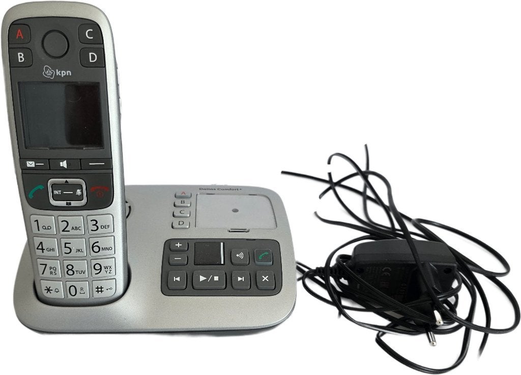 Huis telefoon KPN Dallas Comfort +, Telecommunicatie, Vaste telefoons | Handsets en Draadloos, Ophalen of Verzenden, Zo goed als nieuw
