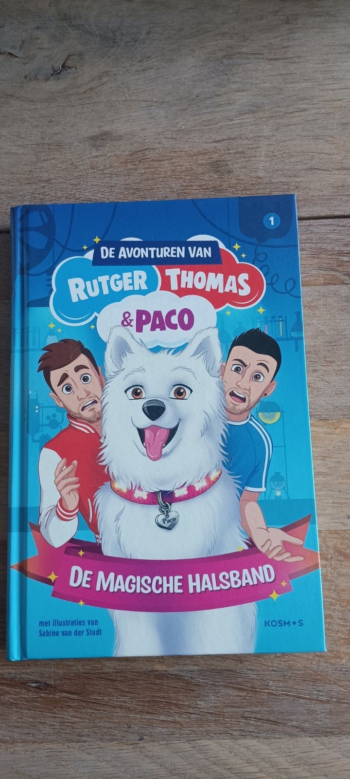 De Avonturen van Rutger, Thomas & Paco: De Magische Halsband, Ophalen of Verzenden, Zo goed als nieuw, Rutger Vink, Thomas van Grinsven