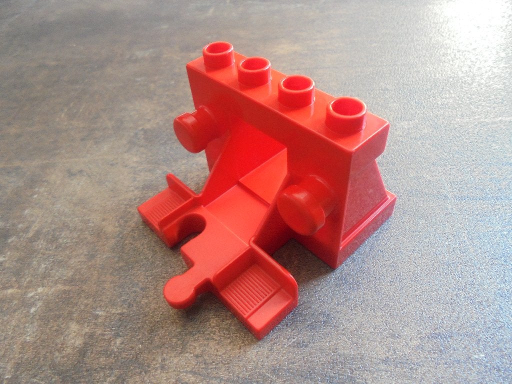 Lego Duplo Train Track Buffer Stop (zie foto's), Ophalen of Verzenden, Gebruikt, Losse stenen, Duplo