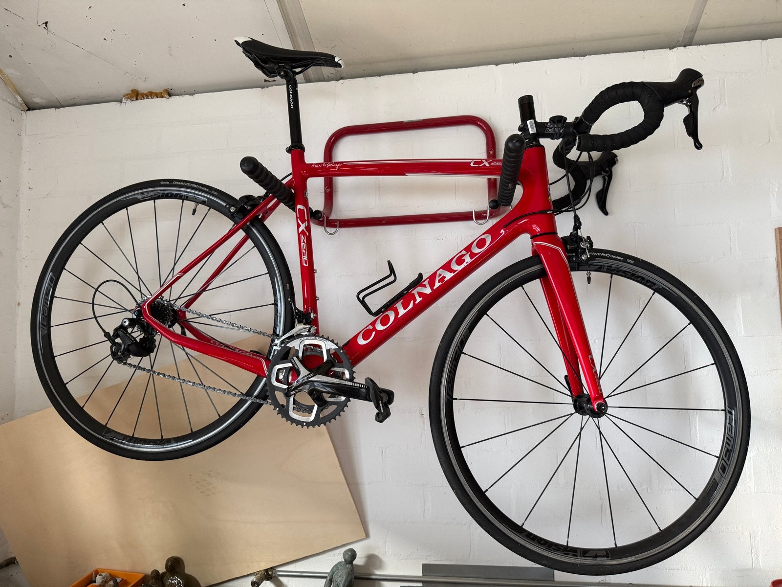 Colnago CX-Zero racefiets - Rood, zo goed als nieuw, 28 inch, Carbon, Zo goed als nieuw, Meer dan 20 versnellingen