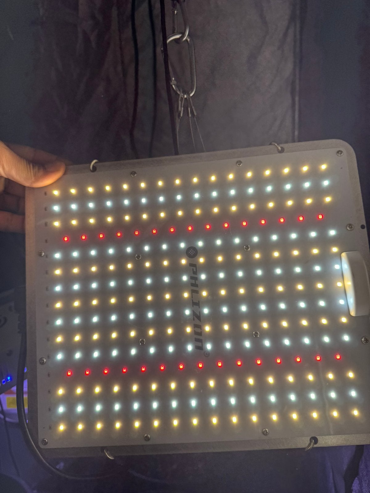 Phlizon LED kweeklamp (Grow Light) 100 watt met dimmer, Tuin en Terras, Ophalen of Verzenden, Zo goed als nieuw, Kweeklamp