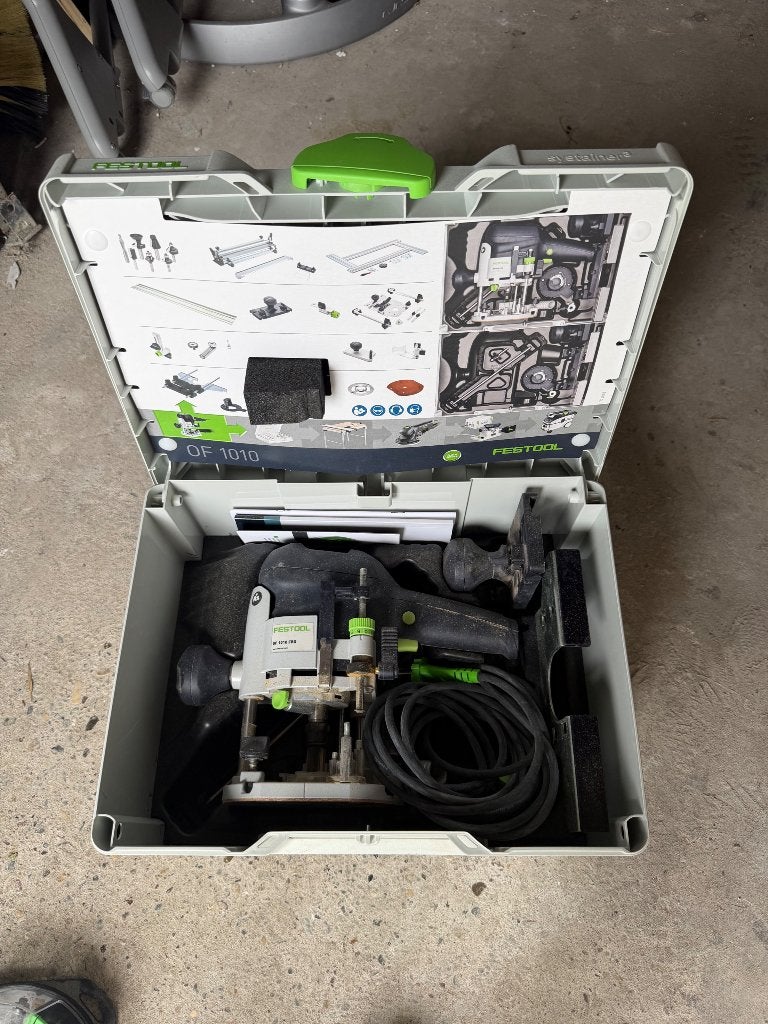 Festool of 1010 eqb+, Ophalen of Verzenden, Zo goed als nieuw, Elektrisch, Bovenfrees