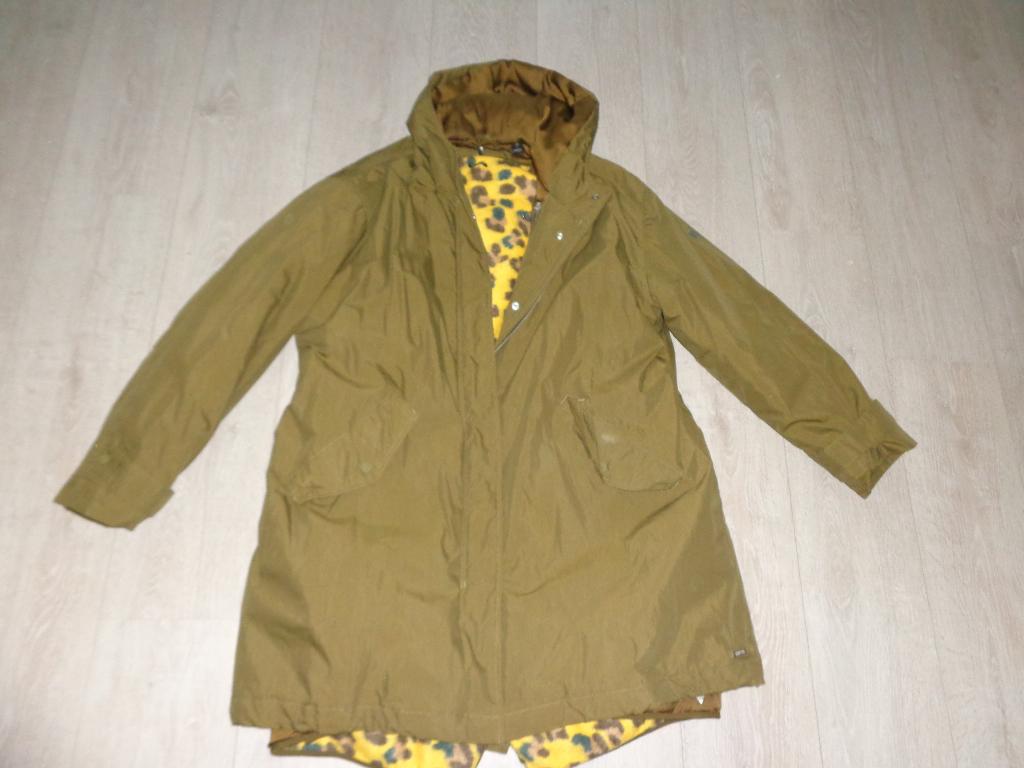 lange zomer en/of winterjas ineen van Maison Scotch,maat L, Ophalen of Verzenden, Zo goed als nieuw, Maat 42/44 (L)