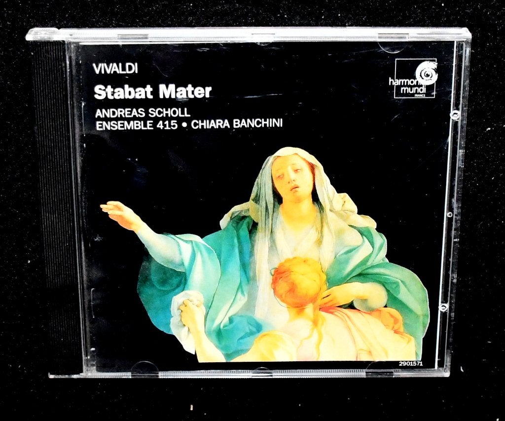 Vivaldi - Stabat Mater - Andreas Scholl - Ensemble 415 - Chi, Verzenden, Classicisme, Zo goed als nieuw, Overige typen