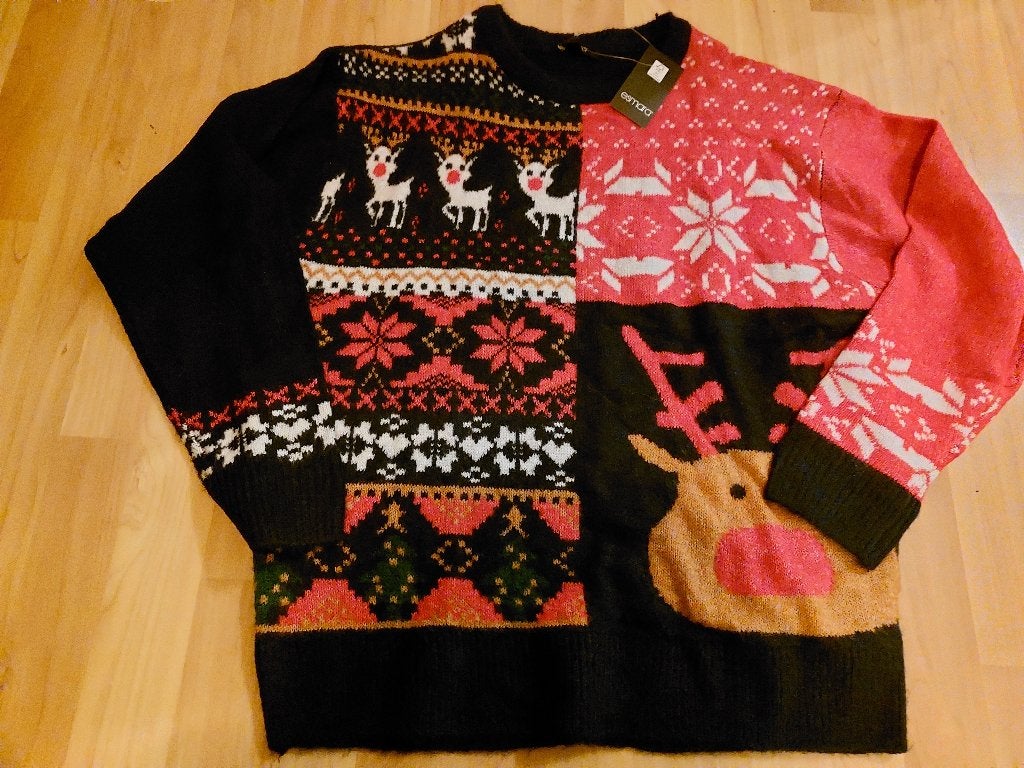 Kersttrui van Esmara - Rudolf en Rendieren - Maat S, Ophalen of Verzenden, Nieuw