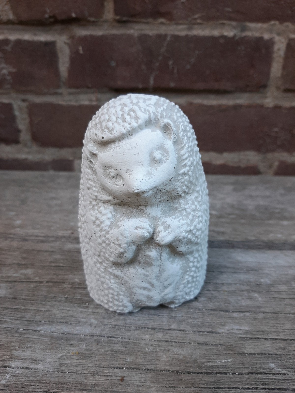 Egel betonnen beeld tuinbeeld beton beeldje egeltje, Ophalen of Verzenden